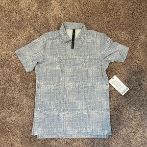 Lululemon snap front performance polo SS